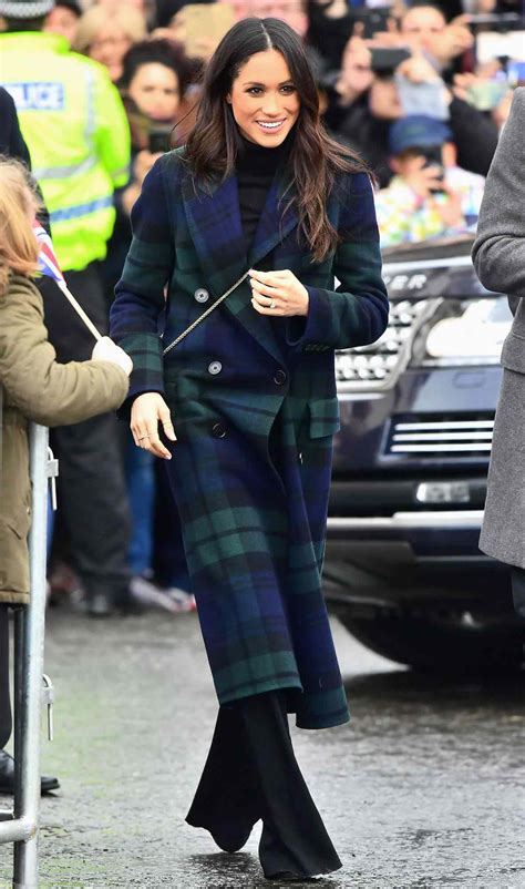 where to find meghan markle's plaid burberry coat|Meghan Markle's Tartan Coat .